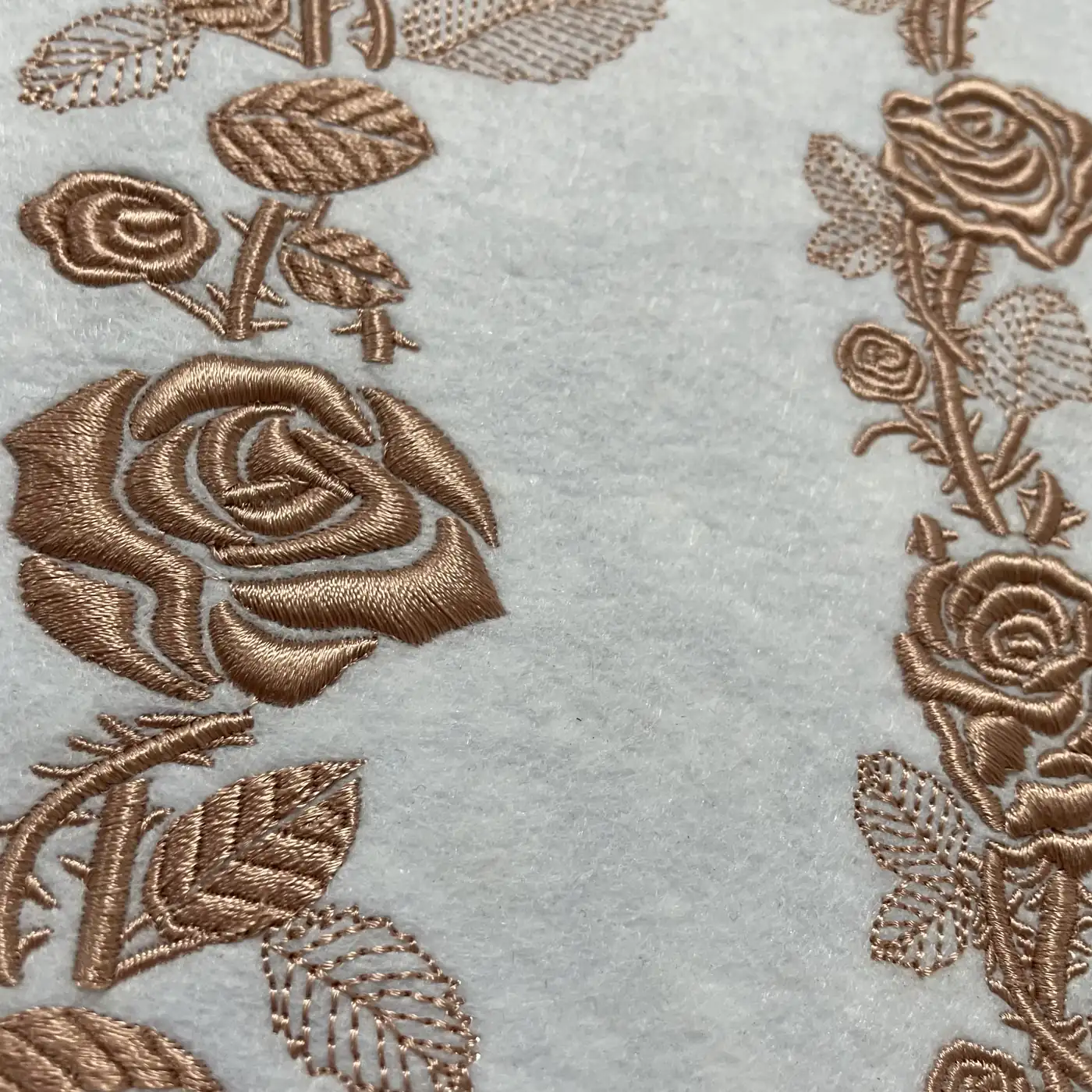 法式复古女装花边玫瑰花3D立体发泡绣 图3
