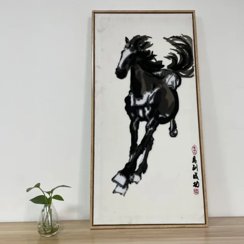 墙布壁画刺绣是什么？工艺原理、大幅面规格与选型指南